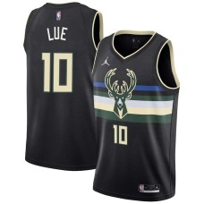 Milwaukee Bucks #10 Tyronn Lue Jersey -Black