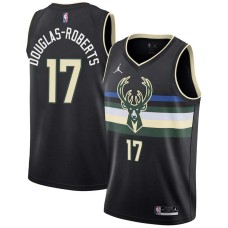 Milwaukee Bucks #17 Chris Douglas-Roberts Jersey -Black