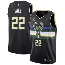 Milwaukee Bucks #22 Armond Hill Jersey -Black