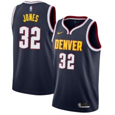 Denver Nuggets #32 Larry Jones Jersey -Navy