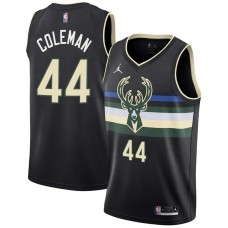 Milwaukee Bucks #44 Ben Coleman Jersey -Black