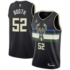 Milwaukee Bucks #52 Calvin Booth Jersey -Black