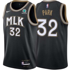 Atlanta Hawks #32 Med Park Jersey -Black 2020-21 City