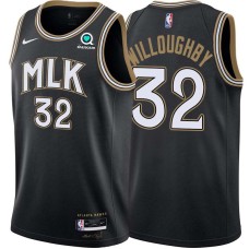 Atlanta Hawks #32 Bill Willoughby Jersey -Black 2020-21 City