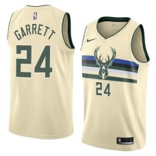 Milwaukee Bucks #24 Dick Garrett Jersey -Cream