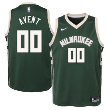 Milwaukee Bucks #00 Anthony Avent Jersey -Green