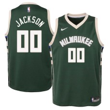 Milwaukee Bucks #00 Darnell Jackson Jersey -Green