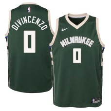 Milwaukee Bucks #0 Donte DiVincenzo Jersey -Green