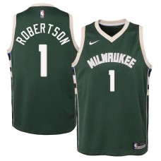 Milwaukee Bucks #1 Oscar Robertson Jersey -Green