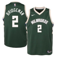 Milwaukee Bucks #2 Junior Bridgeman Jersey -Green