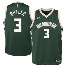 Milwaukee Bucks #3 Caron Butler Jersey -Green