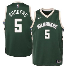 Milwaukee Bucks #5 Guy Rodgers Jersey -Green