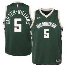 Milwaukee Bucks #5 Michael Carter-Williams Jersey -Green