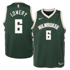 Milwaukee Bucks #6 Charlie Lowery Jersey -Green