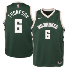 Milwaukee Bucks #6 Paul Thompson Jersey -Green