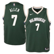 Milwaukee Bucks #7 Lucius Allen Jersey -Green