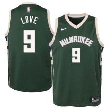 Milwaukee Bucks #9 Bob Love Jersey -Green