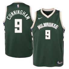 Milwaukee Bucks #9 Jared Cunningham Jersey -Green