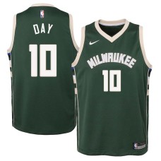 Milwaukee Bucks #10 Todd Day Jersey -Green