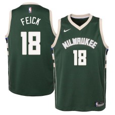 Milwaukee Bucks #18 Jamie Feick Jersey -Green