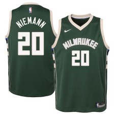 Milwaukee Bucks #20 Rich Niemann Jersey -Green