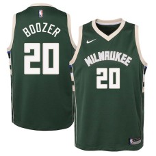 Milwaukee Bucks #20 Bob Boozer Jersey -Green