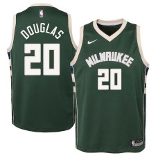 Milwaukee Bucks #20 Sherman Douglas Jersey -Green