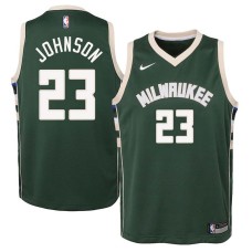 Milwaukee Bucks #23 Chris Johnson Jersey -Green