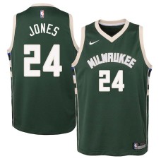 Milwaukee Bucks #24 Wali Jones Jersey -Green