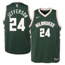 Milwaukee Bucks #24 Richard Jefferson Jersey -Green