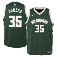 Milwaukee Bucks #35 Bob Boozer Jersey -Green