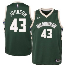 Milwaukee Bucks #43 Mickey Johnson Jersey -Green