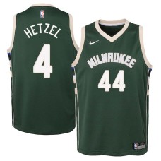 Milwaukee Bucks #44 Fred Hetzel Jersey -Green