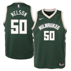 Milwaukee Bucks #50 Barry Nelson Jersey -Green