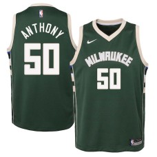 Milwaukee Bucks #50 Greg Anthony Jersey -Green