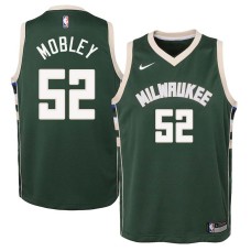 Milwaukee Bucks #52 Eric Mobley Jersey -Green