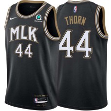 Atlanta Hawks #44 Rod Thorn Jersey -Black 2020-21 City