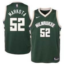 Milwaukee Bucks #52 Damir Markota Jersey -Green