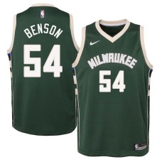 Milwaukee Bucks #54 Kent Benson Jersey -Green