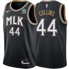 Atlanta Hawks #44 Art Collins Jersey -Black 2020-21 City