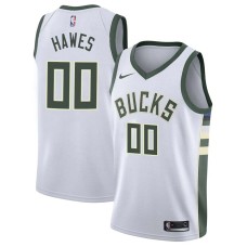 Milwaukee Bucks #00 Spencer Hawes Jersey -White