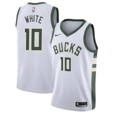 Milwaukee Bucks #10 Rory White Jersey -White