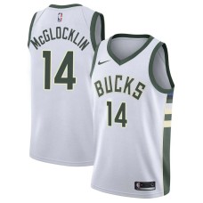 Milwaukee Bucks #14 Jon McGlocklin Jersey -White