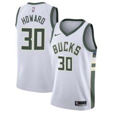 Milwaukee Bucks #30 Otis Howard Jersey -White