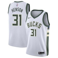 Milwaukee Bucks #31 John Henson Jersey -White