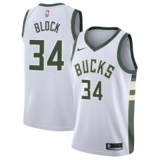 Milwaukee Bucks #34 John Block Jersey -White