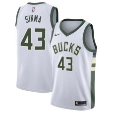 Milwaukee Bucks #43 Jack Sikma Jersey -White