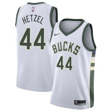 Milwaukee Bucks #44 Fred Hetzel Jersey -White