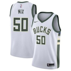 Milwaukee Bucks #50 Steve Mix Jersey -White