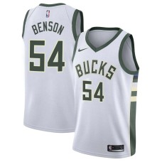 Milwaukee Bucks #54 Kent Benson Jersey -White